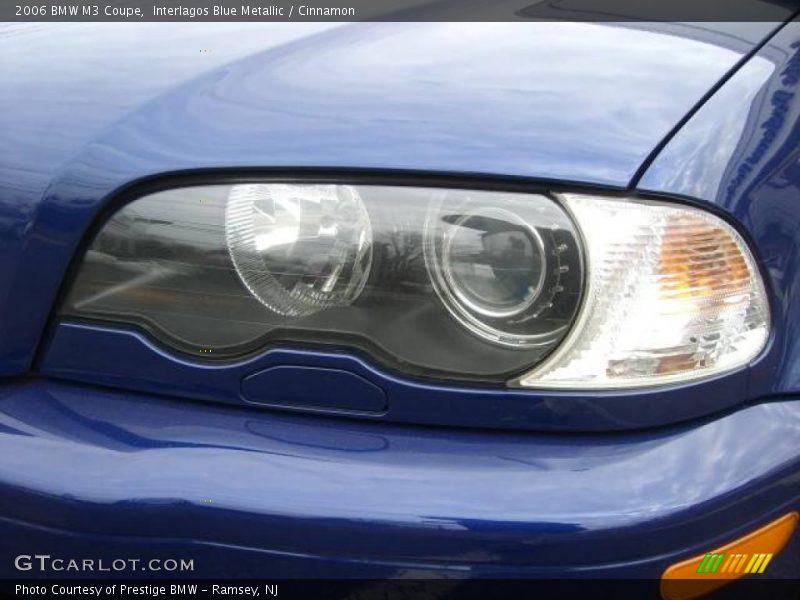 Interlagos Blue Metallic / Cinnamon 2006 BMW M3 Coupe