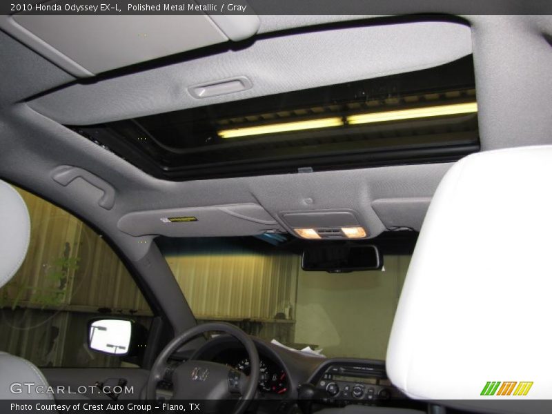 Polished Metal Metallic / Gray 2010 Honda Odyssey EX-L