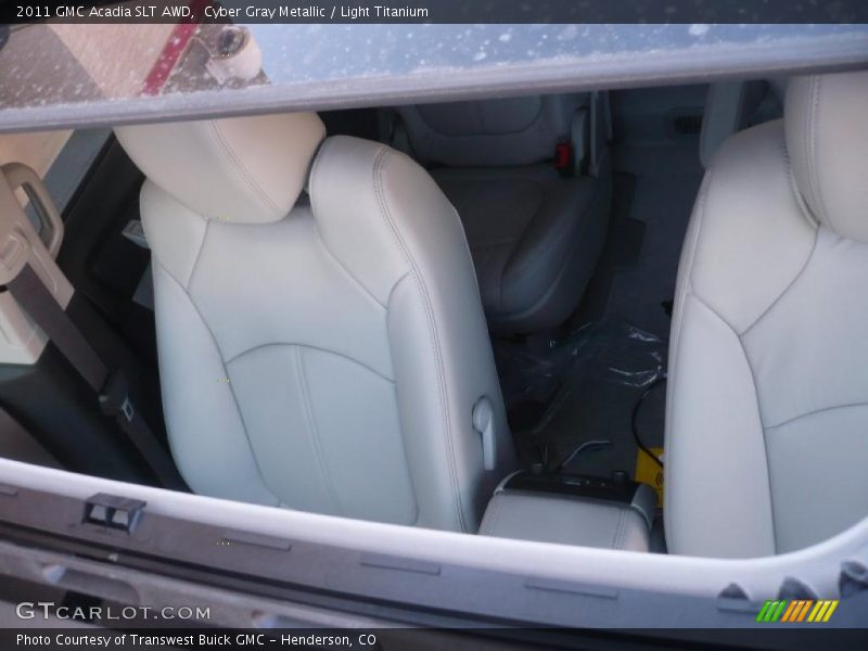 Cyber Gray Metallic / Light Titanium 2011 GMC Acadia SLT AWD