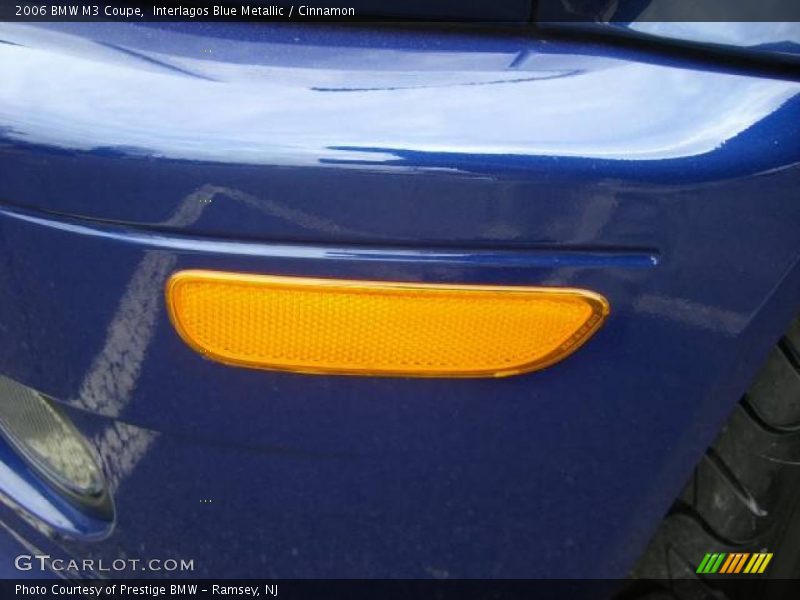 Interlagos Blue Metallic / Cinnamon 2006 BMW M3 Coupe