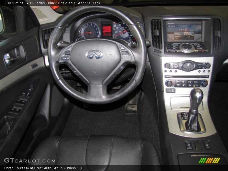 Black Obsidian / Graphite Black 2007 Infiniti G 35 Sedan