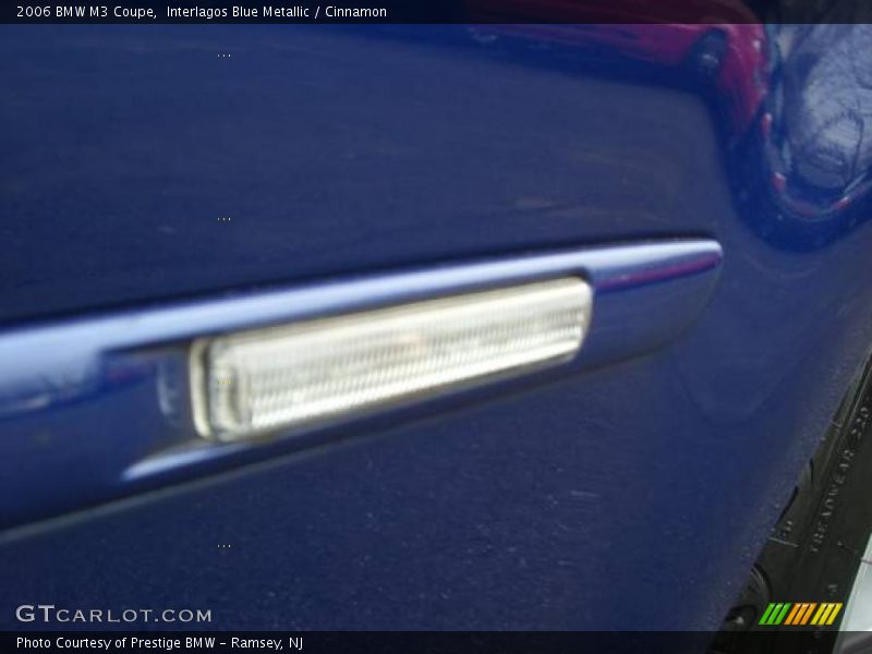 Interlagos Blue Metallic / Cinnamon 2006 BMW M3 Coupe