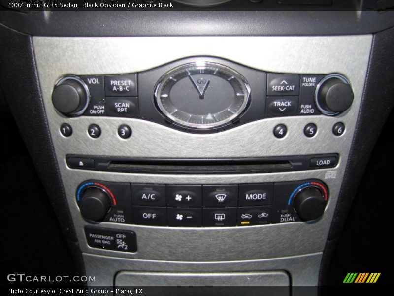 Black Obsidian / Graphite Black 2007 Infiniti G 35 Sedan