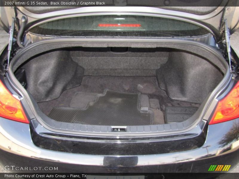 Black Obsidian / Graphite Black 2007 Infiniti G 35 Sedan