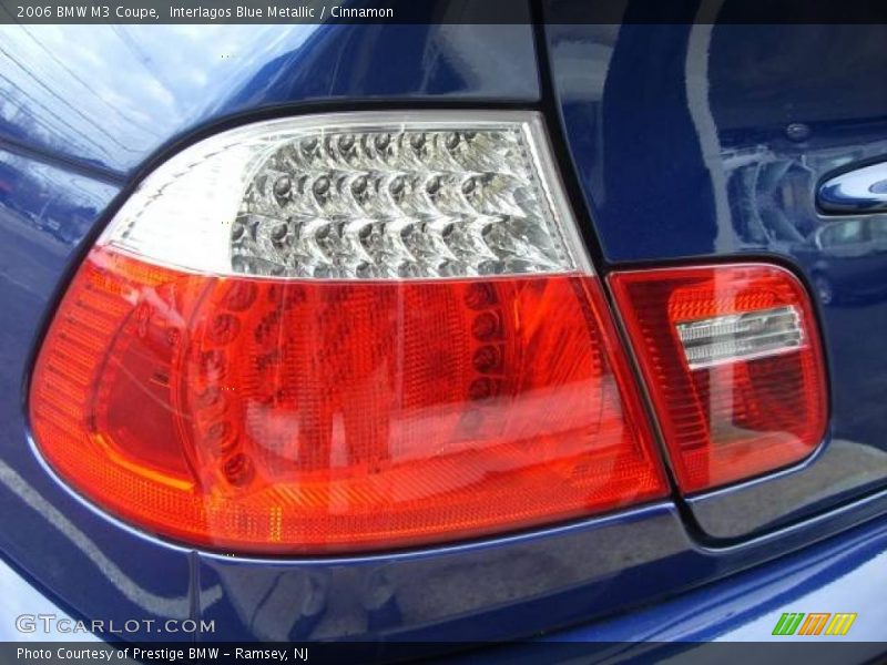 Interlagos Blue Metallic / Cinnamon 2006 BMW M3 Coupe