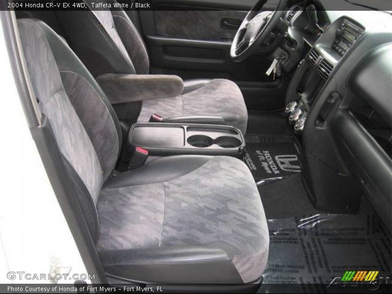 Taffeta White / Black 2004 Honda CR-V EX 4WD