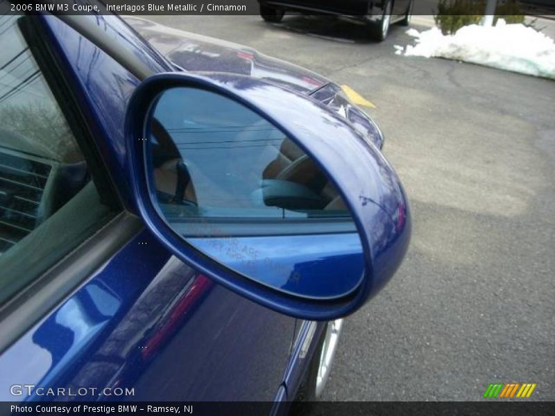 Interlagos Blue Metallic / Cinnamon 2006 BMW M3 Coupe