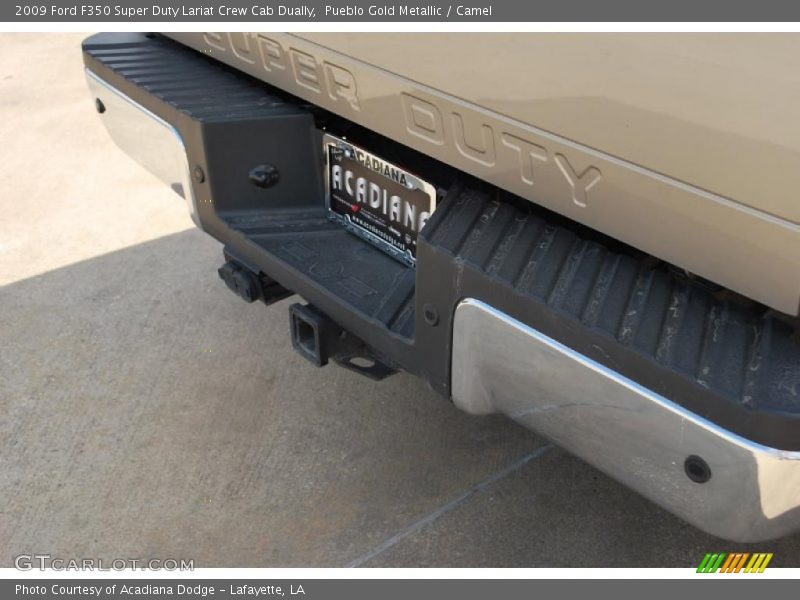 Pueblo Gold Metallic / Camel 2009 Ford F350 Super Duty Lariat Crew Cab Dually