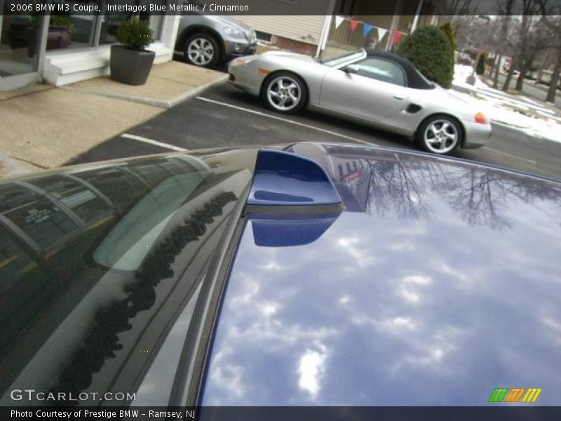 Interlagos Blue Metallic / Cinnamon 2006 BMW M3 Coupe