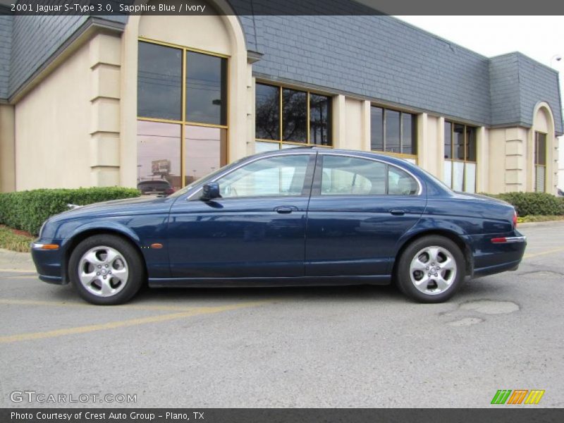  2001 S-Type 3.0 Sapphire Blue