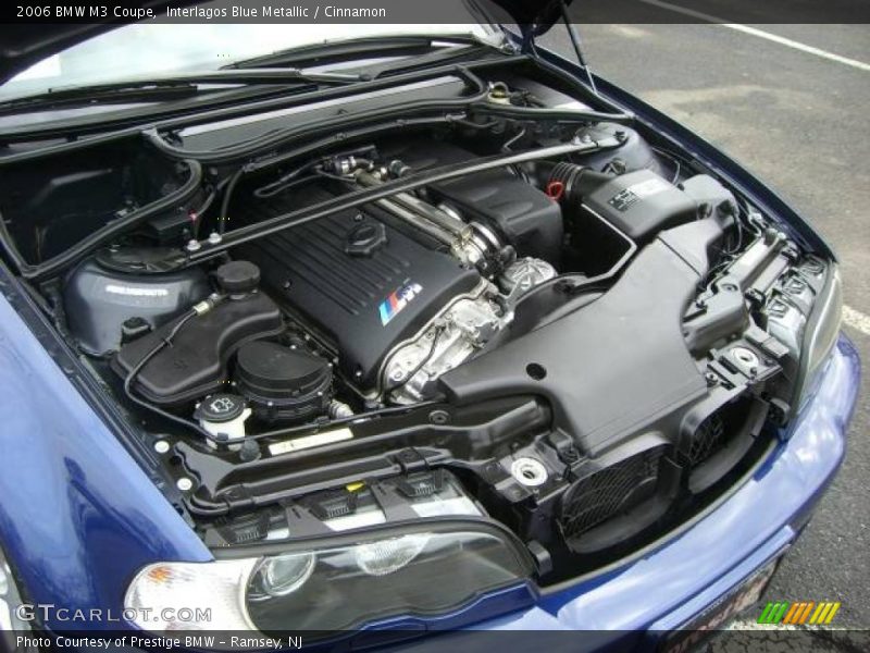 Interlagos Blue Metallic / Cinnamon 2006 BMW M3 Coupe