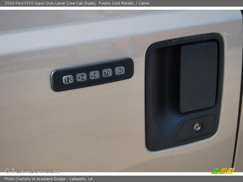 Pueblo Gold Metallic / Camel 2009 Ford F350 Super Duty Lariat Crew Cab Dually