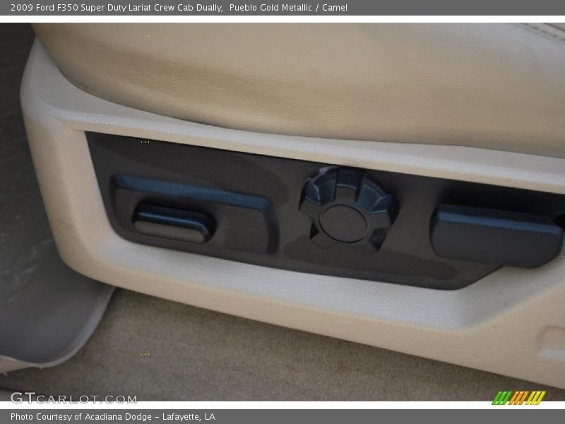 Pueblo Gold Metallic / Camel 2009 Ford F350 Super Duty Lariat Crew Cab Dually