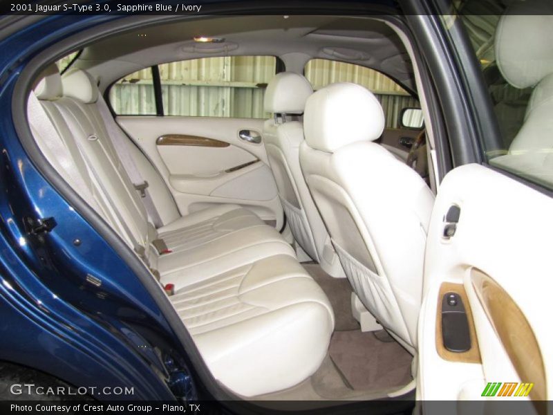  2001 S-Type 3.0 Ivory Interior