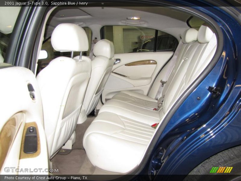  2001 S-Type 3.0 Ivory Interior