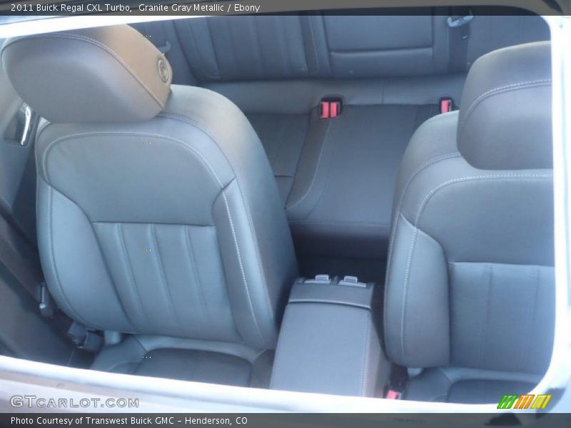 Granite Gray Metallic / Ebony 2011 Buick Regal CXL Turbo