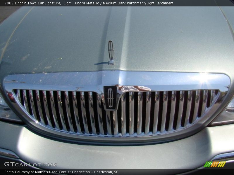 Light Tundra Metallic / Medium Dark Parchment/Light Parchment 2003 Lincoln Town Car Signature