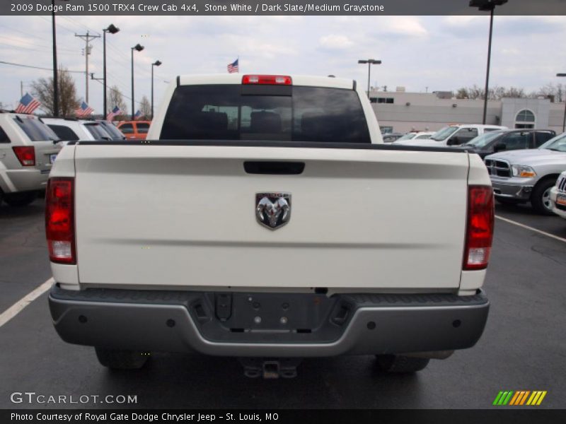Stone White / Dark Slate/Medium Graystone 2009 Dodge Ram 1500 TRX4 Crew Cab 4x4
