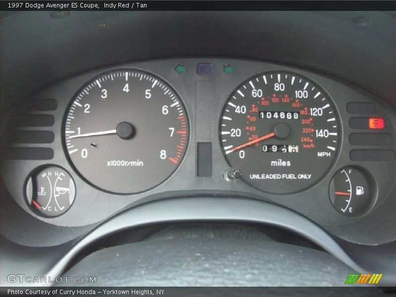  1997 Avenger ES Coupe ES Coupe Gauges