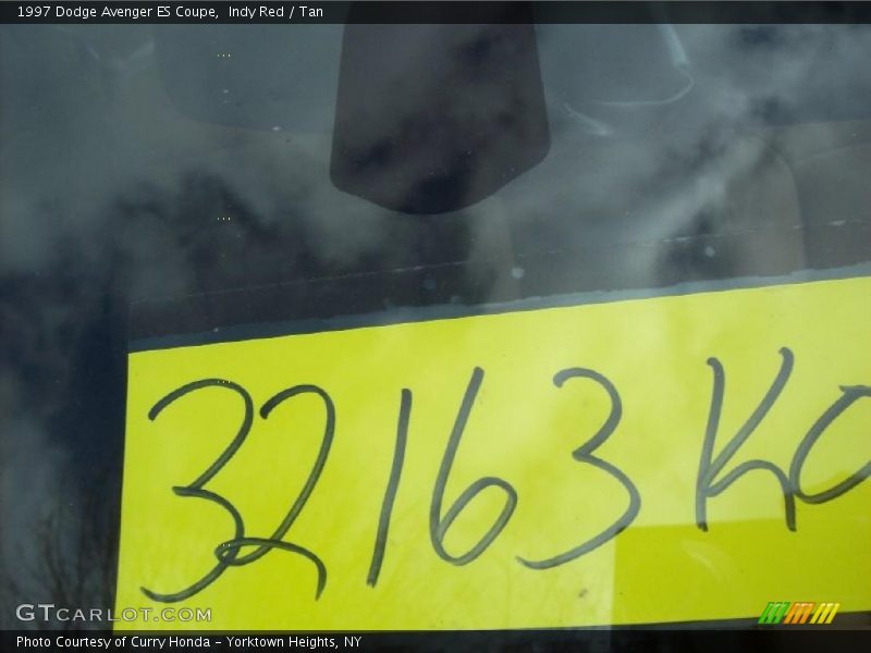 Indy Red / Tan 1997 Dodge Avenger ES Coupe