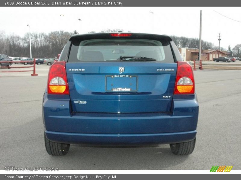 Deep Water Blue Pearl / Dark Slate Gray 2009 Dodge Caliber SXT