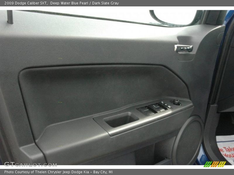 Deep Water Blue Pearl / Dark Slate Gray 2009 Dodge Caliber SXT