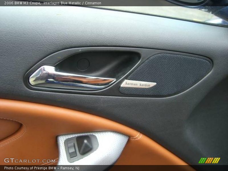 Interlagos Blue Metallic / Cinnamon 2006 BMW M3 Coupe