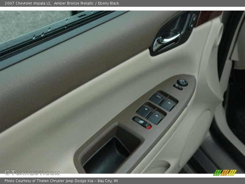 Amber Bronze Metallic / Ebony Black 2007 Chevrolet Impala LS