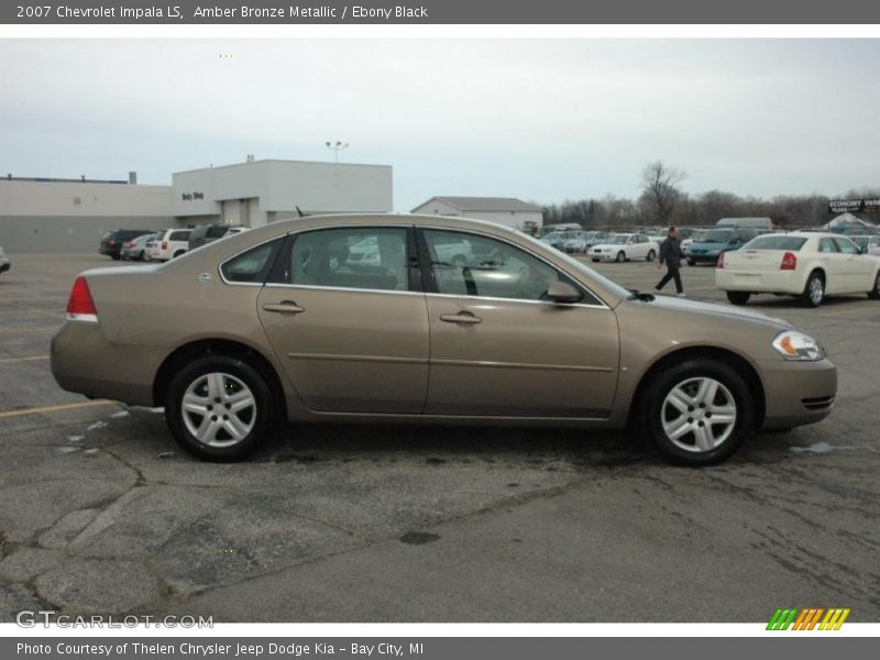 Amber Bronze Metallic / Ebony Black 2007 Chevrolet Impala LS