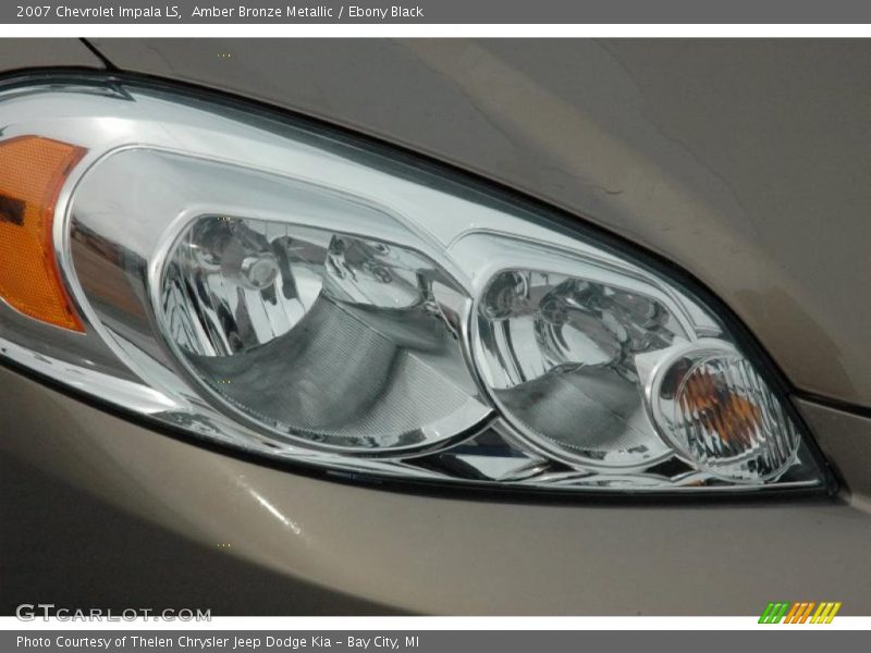 Amber Bronze Metallic / Ebony Black 2007 Chevrolet Impala LS