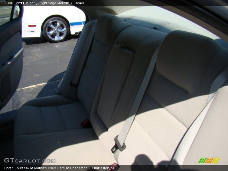 Light Sage Metallic / Camel 2008 Ford Fusion S