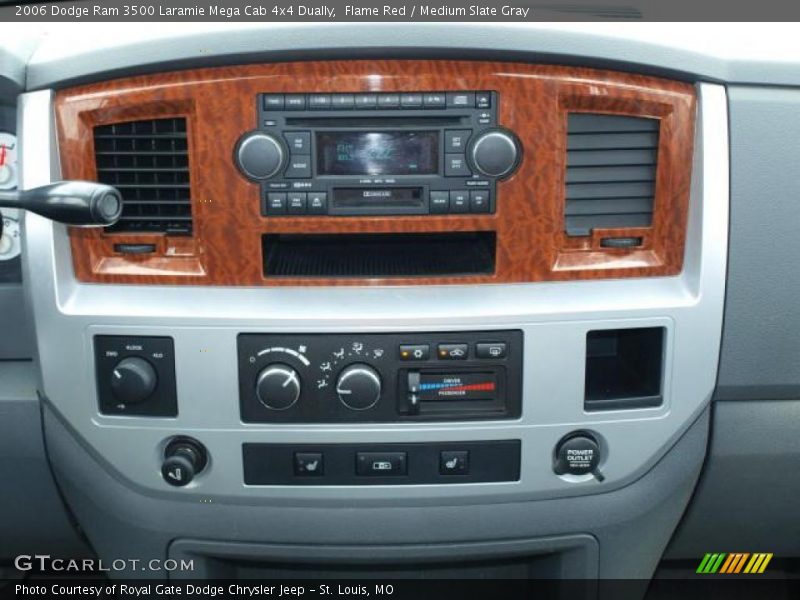 Controls of 2006 Ram 3500 Laramie Mega Cab 4x4 Dually