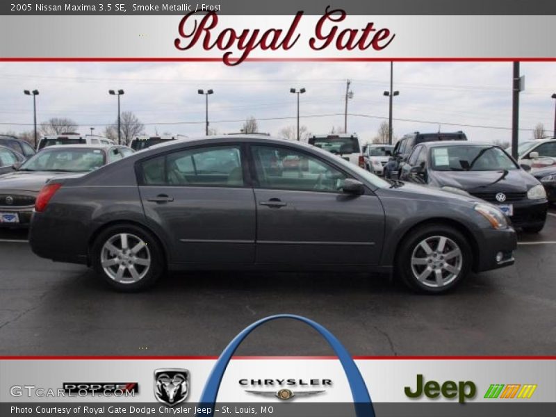 Smoke Metallic / Frost 2005 Nissan Maxima 3.5 SE