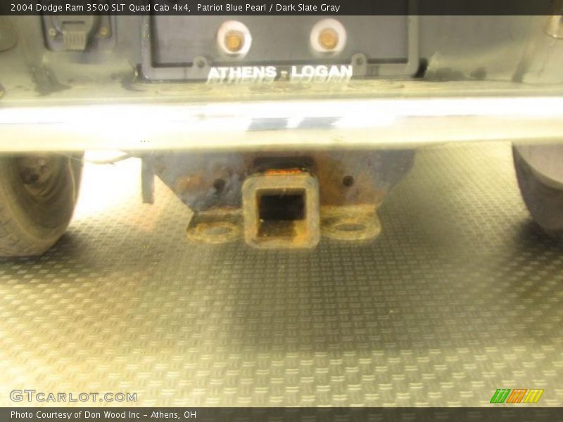 Patriot Blue Pearl / Dark Slate Gray 2004 Dodge Ram 3500 SLT Quad Cab 4x4