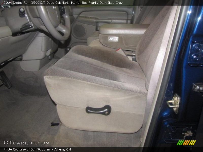 Patriot Blue Pearl / Dark Slate Gray 2004 Dodge Ram 3500 SLT Quad Cab 4x4