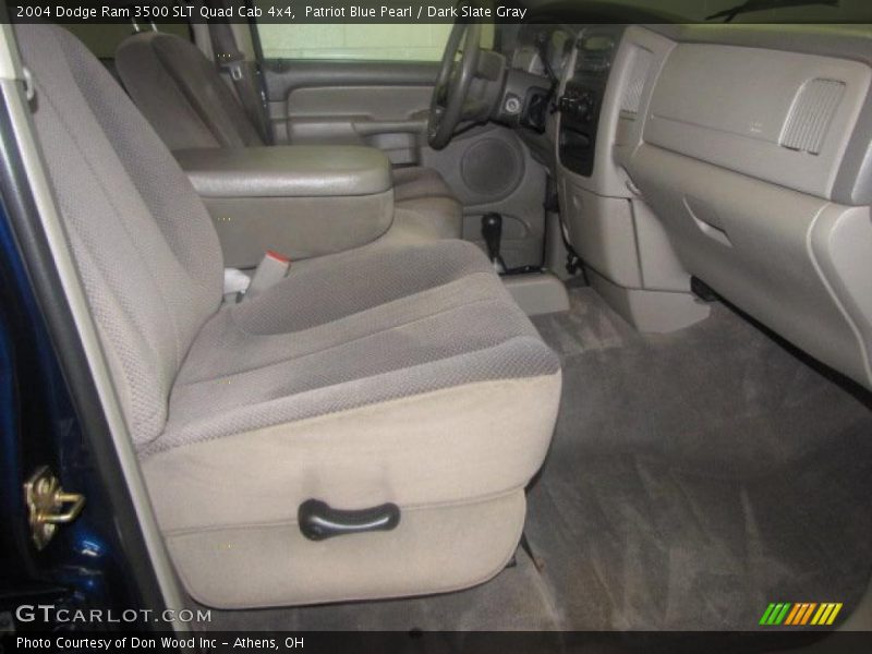 Patriot Blue Pearl / Dark Slate Gray 2004 Dodge Ram 3500 SLT Quad Cab 4x4