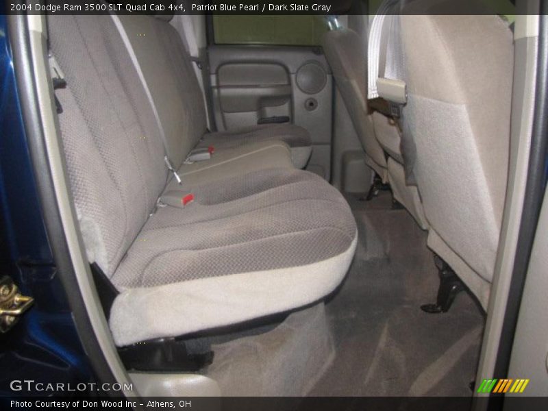 Patriot Blue Pearl / Dark Slate Gray 2004 Dodge Ram 3500 SLT Quad Cab 4x4