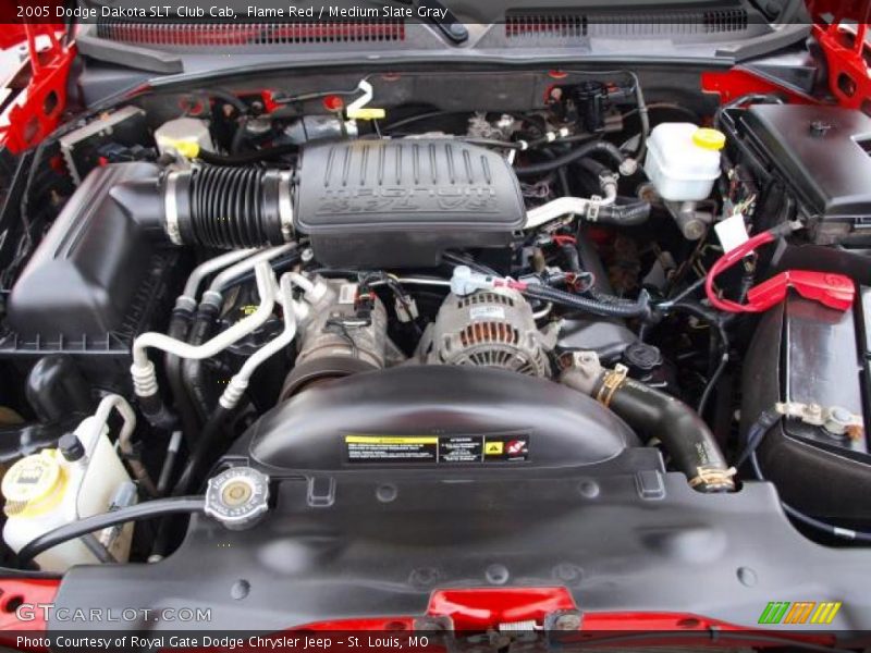  2005 Dakota SLT Club Cab Engine - 4.7 Liter SOHC 16-Valve PowerTech V8