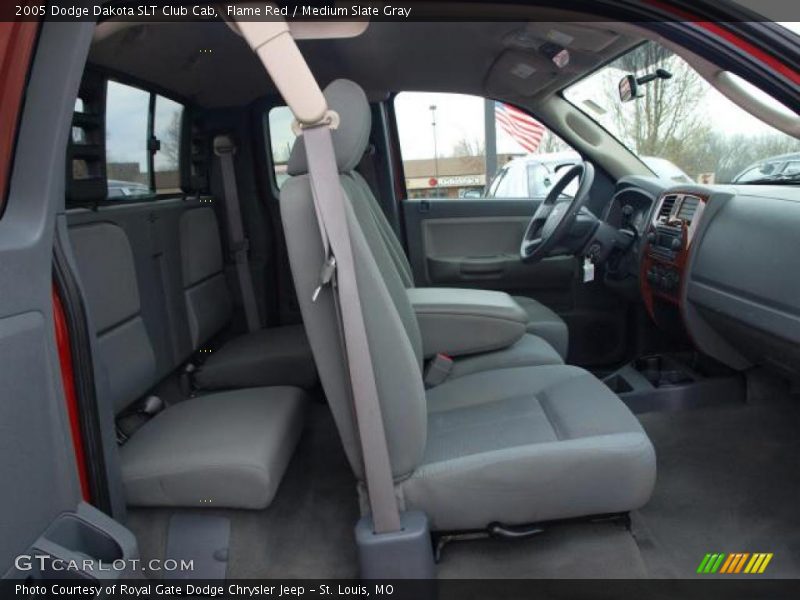  2005 Dakota SLT Club Cab Medium Slate Gray Interior