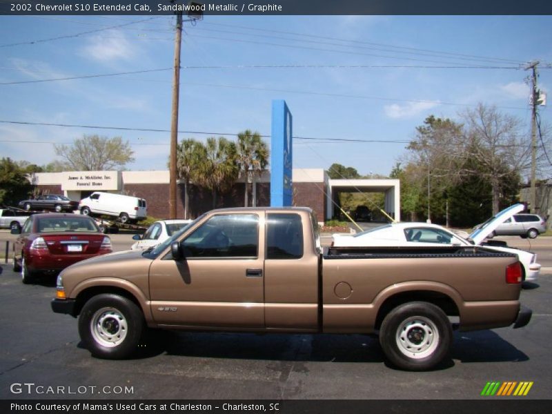 2002 S10 Extended Cab Sandalwood Metallic