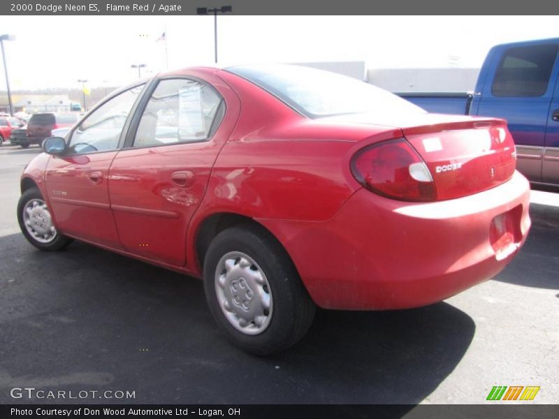 Flame Red / Agate 2000 Dodge Neon ES