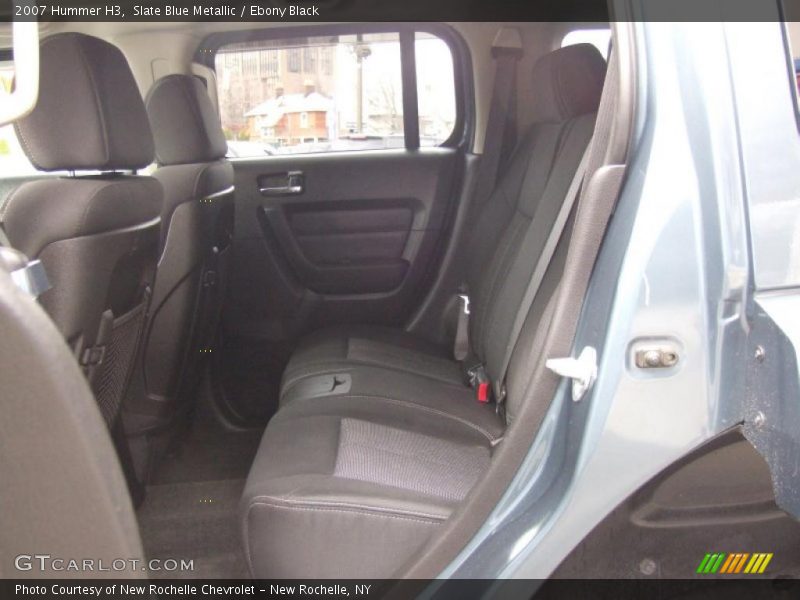 Slate Blue Metallic / Ebony Black 2007 Hummer H3