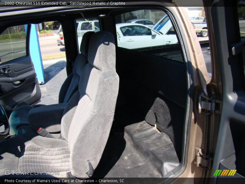 Sandalwood Metallic / Graphite 2002 Chevrolet S10 Extended Cab