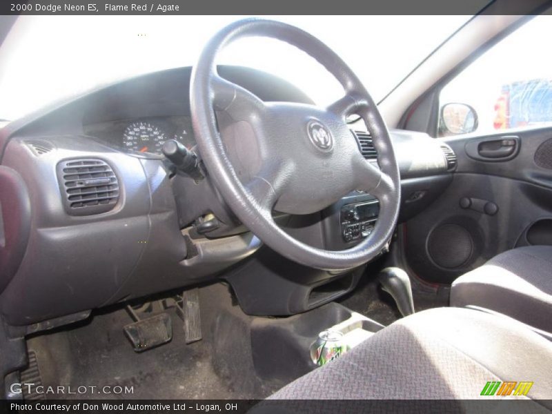 Flame Red / Agate 2000 Dodge Neon ES