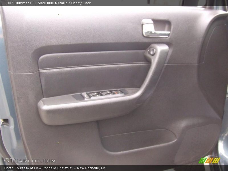 Slate Blue Metallic / Ebony Black 2007 Hummer H3