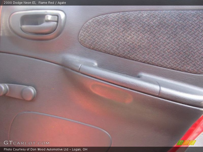 Flame Red / Agate 2000 Dodge Neon ES