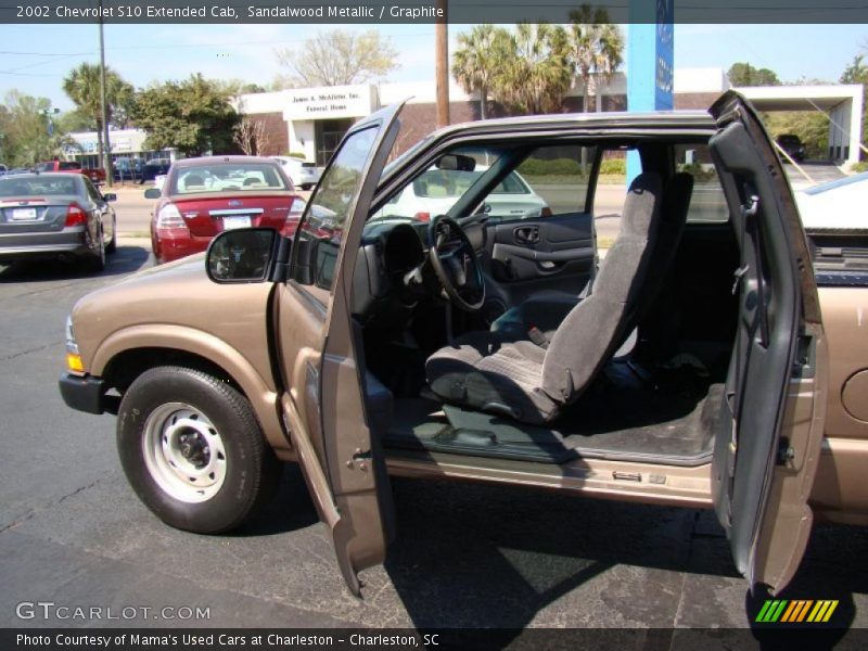  2002 S10 Extended Cab Graphite Interior