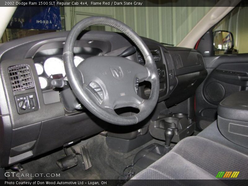 Dark Slate Gray Interior - 2002 Ram 1500 SLT Regular Cab 4x4 