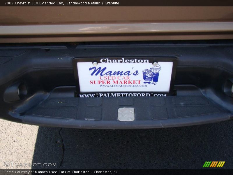 Sandalwood Metallic / Graphite 2002 Chevrolet S10 Extended Cab