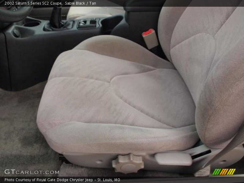 Sable Black / Tan 2002 Saturn S Series SC2 Coupe